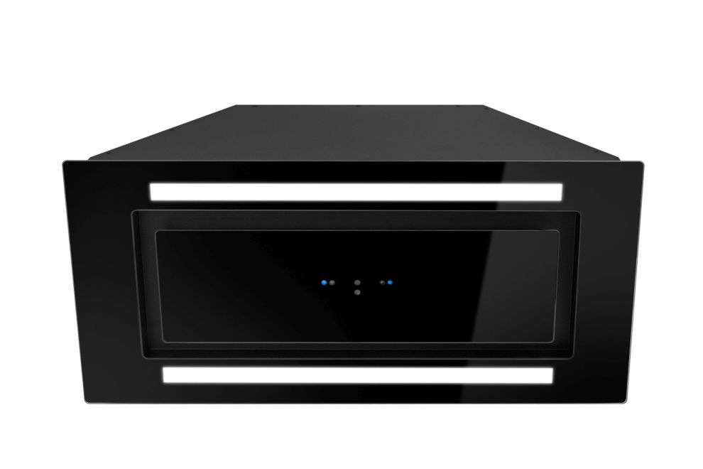 Podstavné digestoře Lando Glass 2Strips Gesture Control Black - Černá - obrázek produktu 3