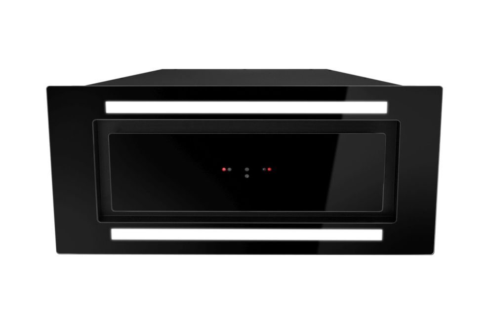 Podstavné digestoře Lando Glass 2Strips Gesture Control Black - Černá - obrázek produktu 7