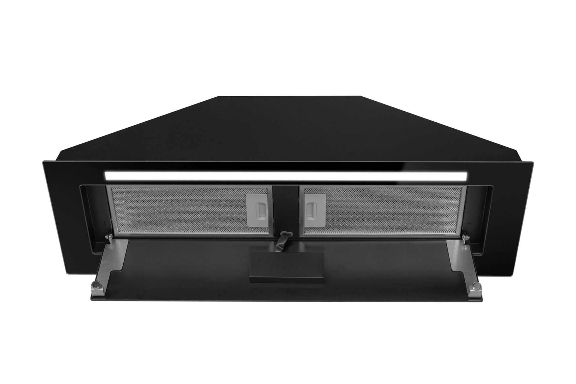 Lando Glass 2Strips Gesture Control Black