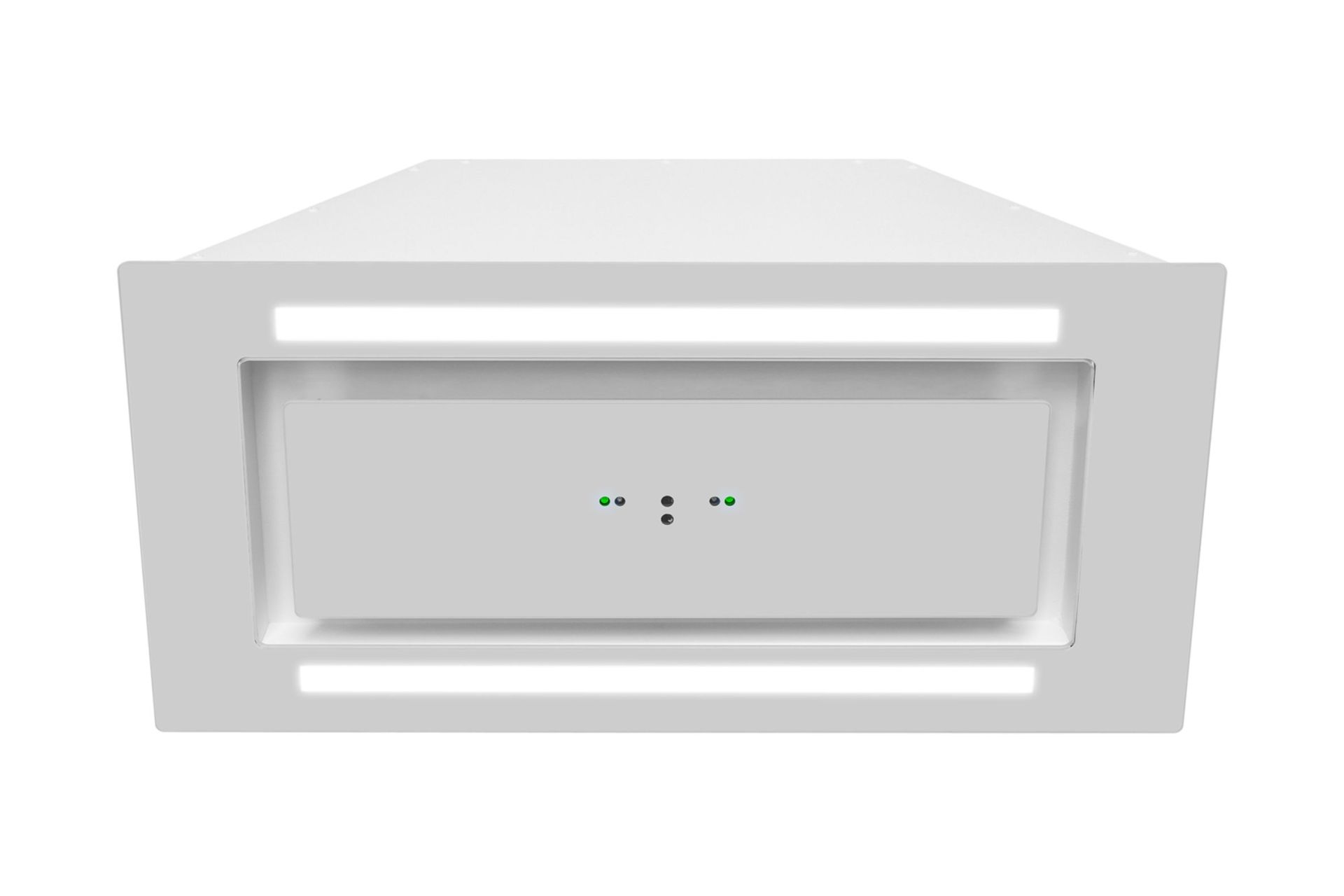 Lando Glass 2Strips Gesture Control White