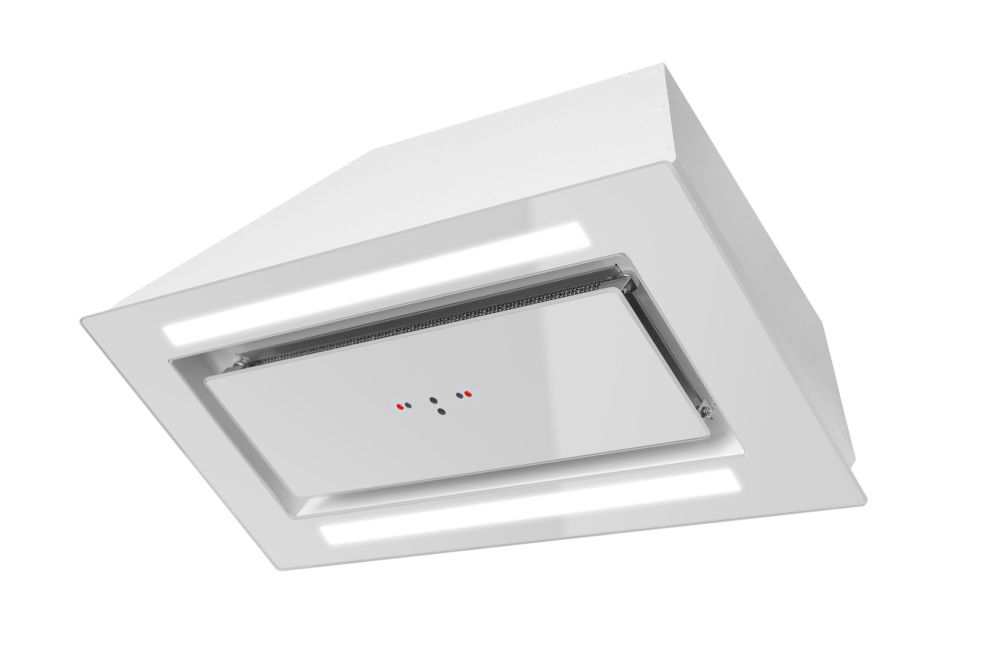 Podstavné digestoře Lando Glass 2Strips Gesture Control White - Bílá - obrázek produktu 5