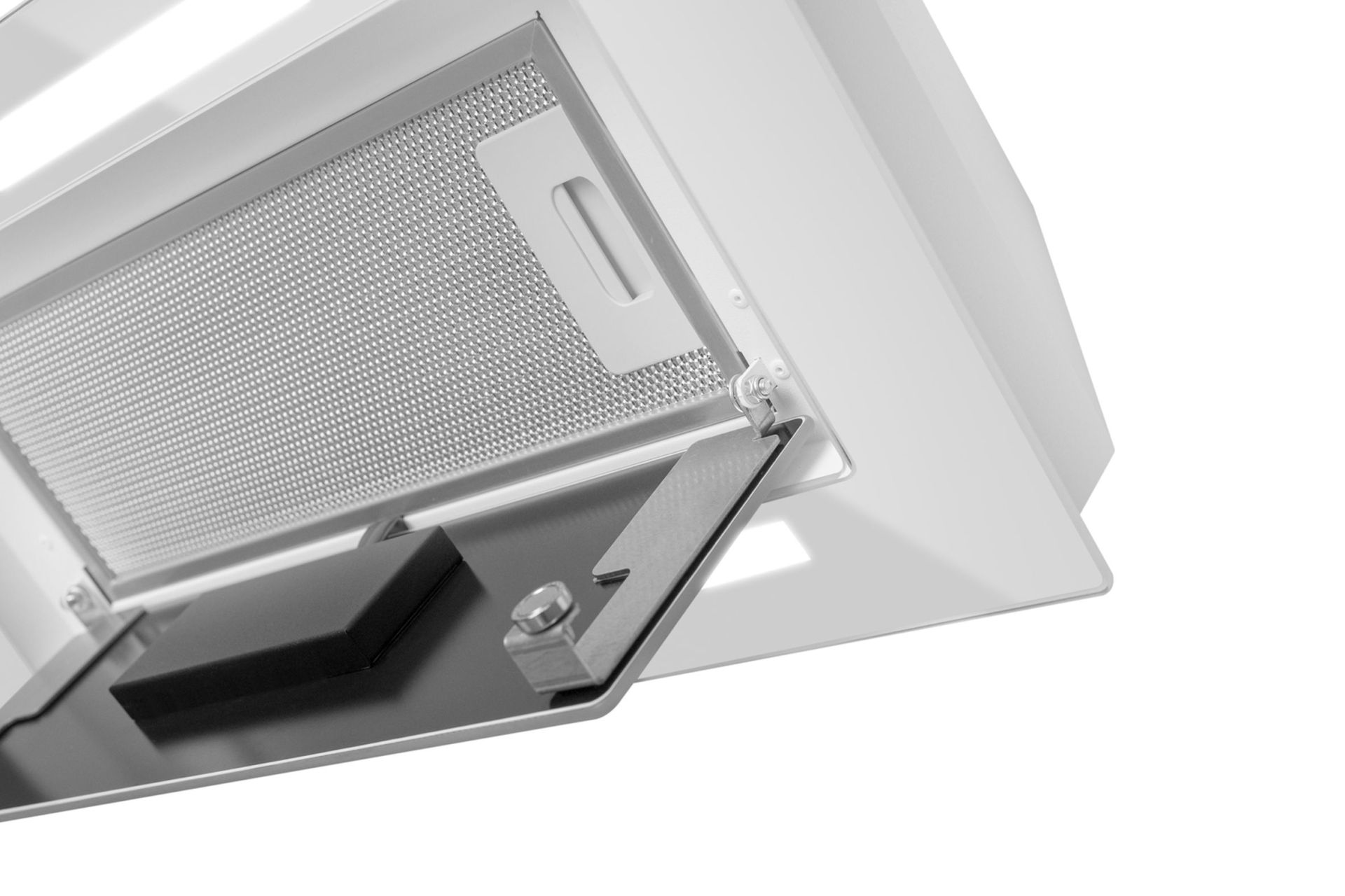 Lando Glass 2Strips Gesture Control White