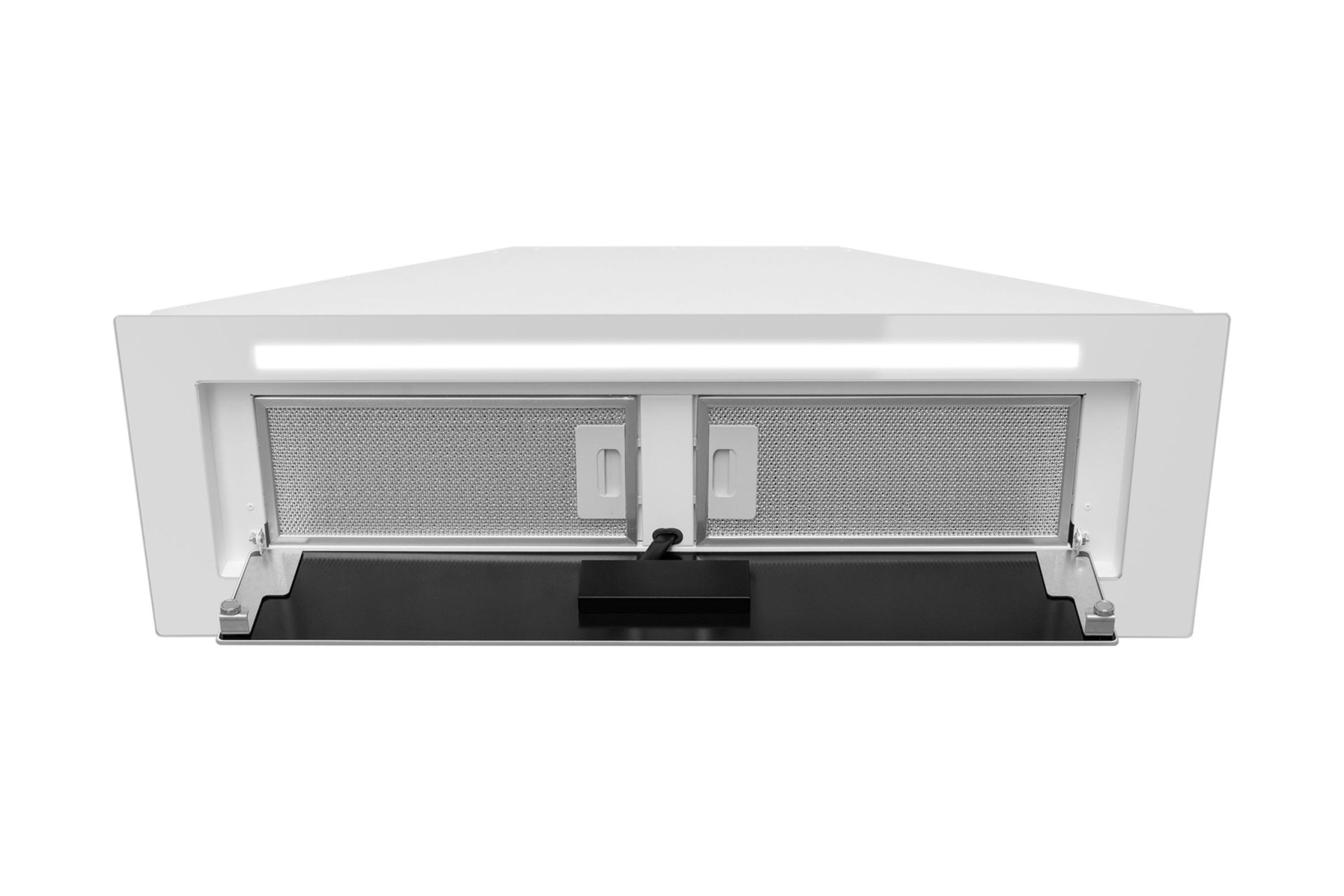 Lando Glass 2Strips Gesture Control White