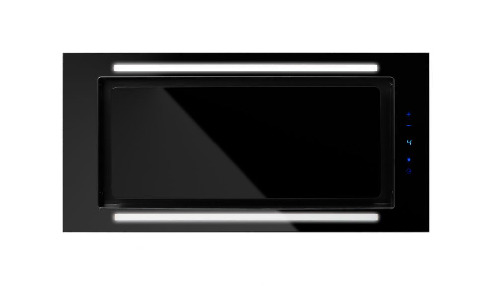 Podstavné digestoře Lando Glass 2STRIPS Black - Černá - obrázek produktu 4