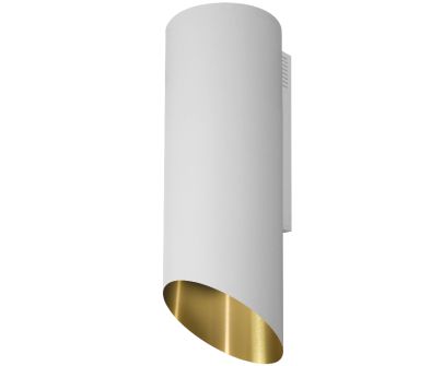 Komínové digestoře Hiro OR Color White-Gold - White Matt/Gold - 40 cm