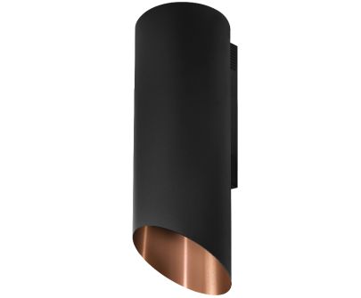 Komínové digestoře Hiro OR Color Black-Copper - Black Matt/Copper - 40 cm
