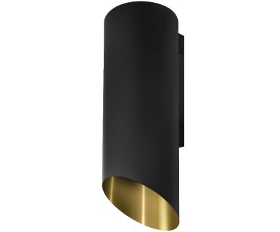 Komínové digestoře Hiro OR Color Black-Gold - Black Matt/Gold - 40 cm