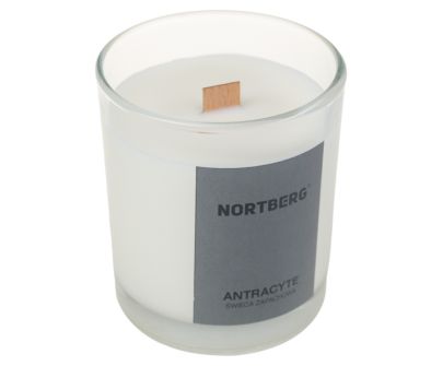 Vonná svíčka Antracyte — Leather Woods - Antracite