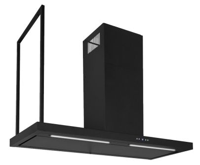 Komínové digestoře Metropolis OR Black Matt - Matná černá - 120 cm / 150 cm
