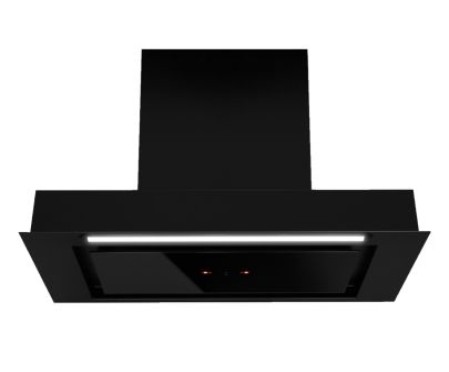 Podstavné digestoře Micra Black Matt Gesture Control - Matná černá - 59,5 cm / 89,5 cm