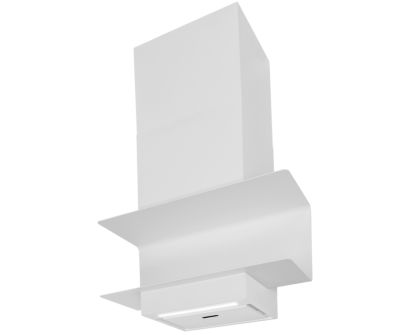 Komínové digestoře C-Shelf White-White Gesture Control - Matná bílá - 60 cm / 80 cm