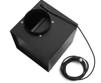 Externí ventilátor - Matná černá