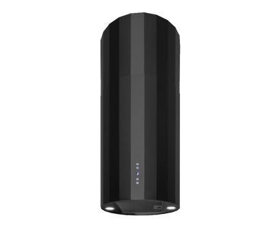 Ostrůvkové digestoře Viva Black Matt - Matná černá - 40 cm