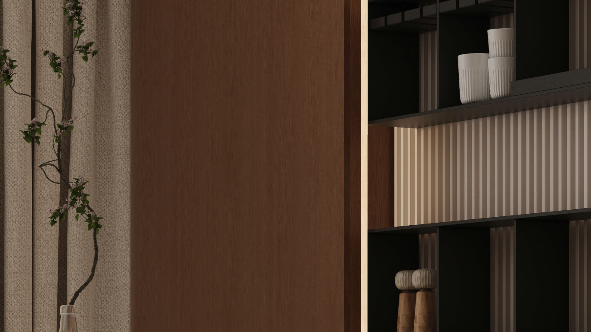 Ostrůvkové digestoře Voliera N1 Kashmir-Kashmir Gesture Control - Kashmir - Vizualizace 2