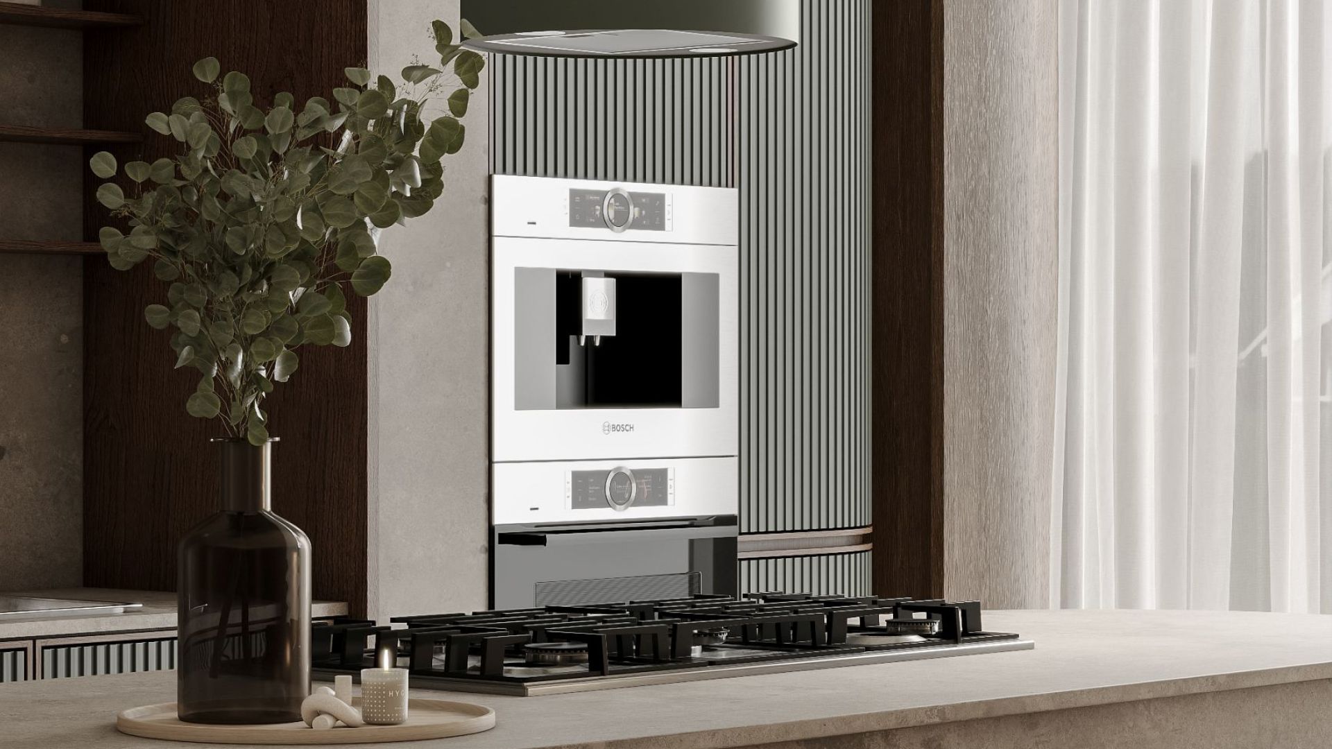 Ostrůvkové digestoře Cylindro Eco Eucalyptus - Eucalyptus - Vizualizace 6