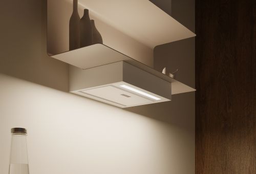  - C-Shelf White-Kashmir Gesture Control