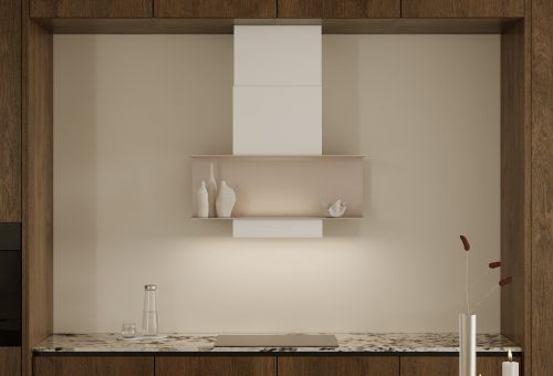  - C-Shelf White-Kashmir Gesture Control