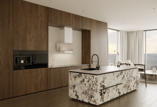  - C-Shelf White-Kashmir Gesture Control