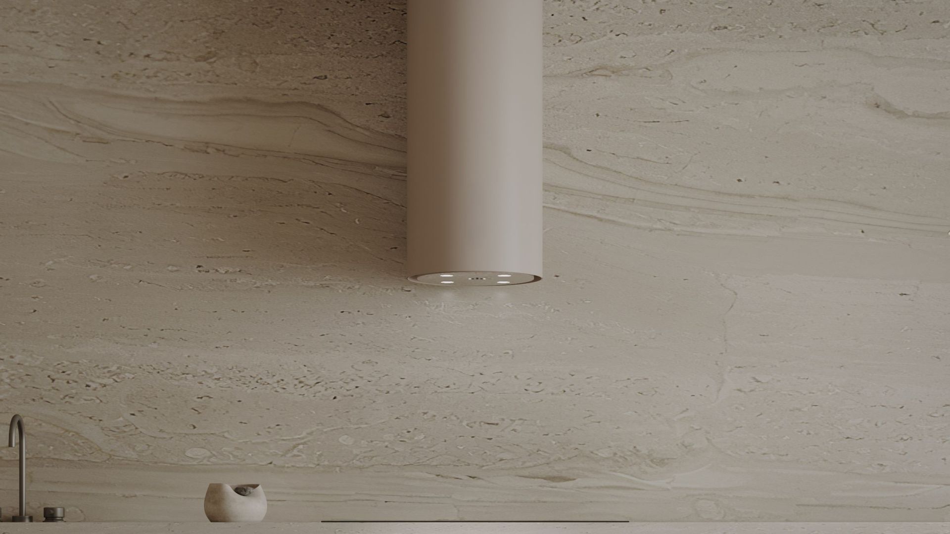 Komínové digestoře Tubo OR Kashmir Gesture Control BLDC - Kashmir - Vizualizace 5