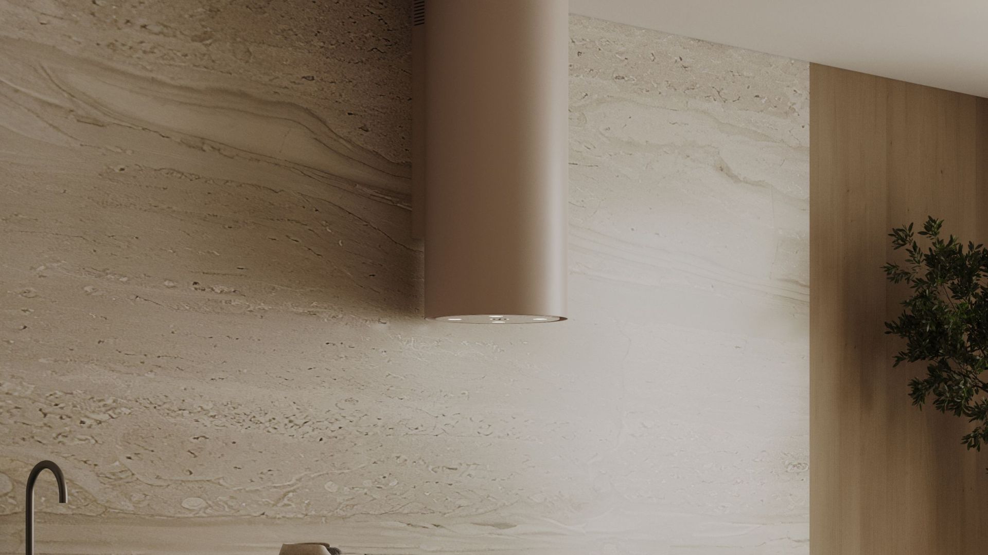 Komínové digestoře Tubo OR Kashmir Gesture Control BLDC - Kashmir - Vizualizace 9