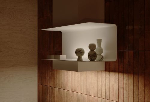  - C-Shelf White-White Gesture Control