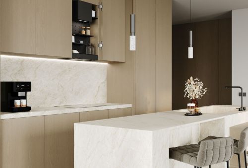  - Vestavná digestoř Micra Space Black Matt