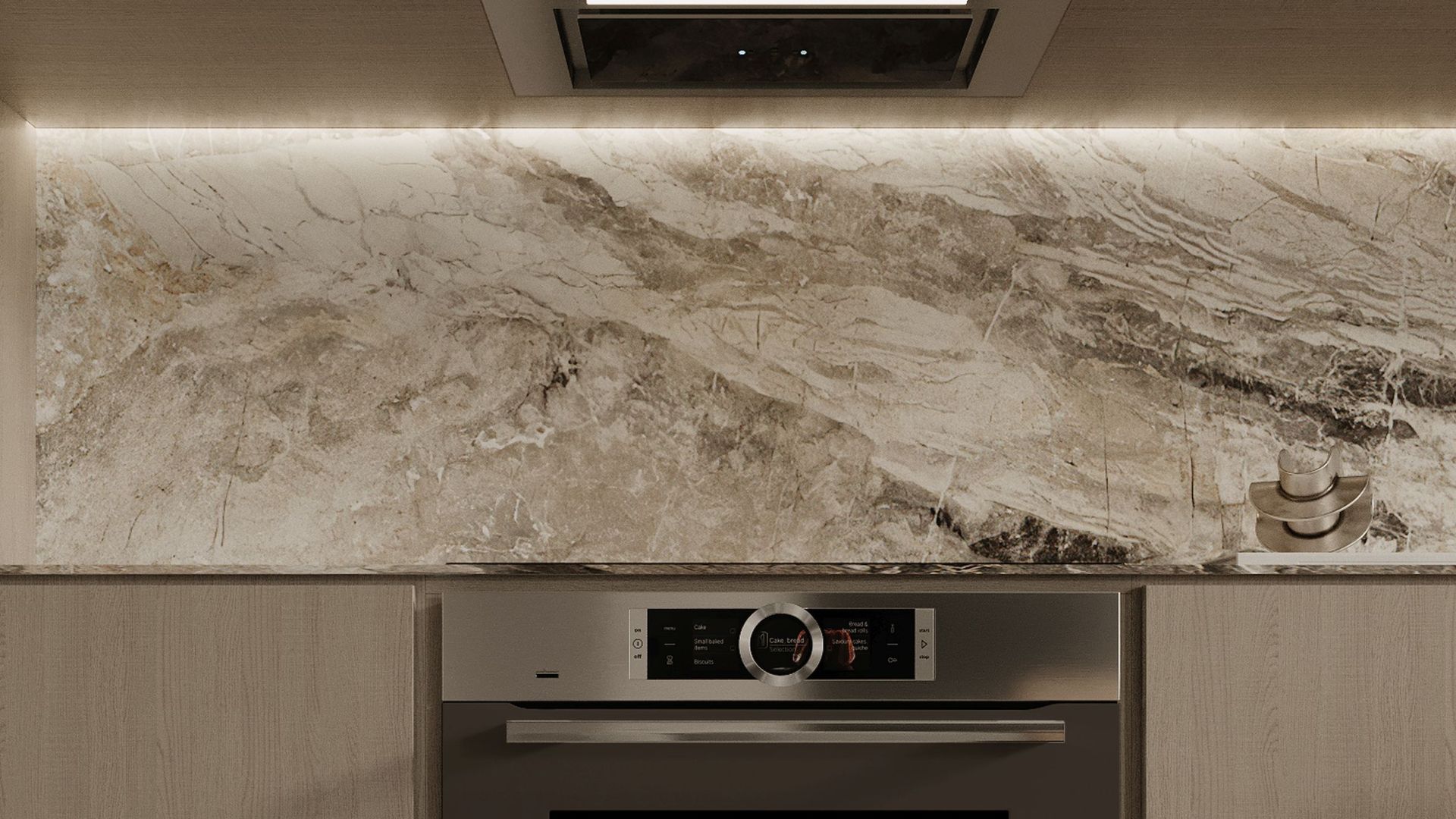 Podstavné digestoře Micra Black - Černá - Vizualizace 2