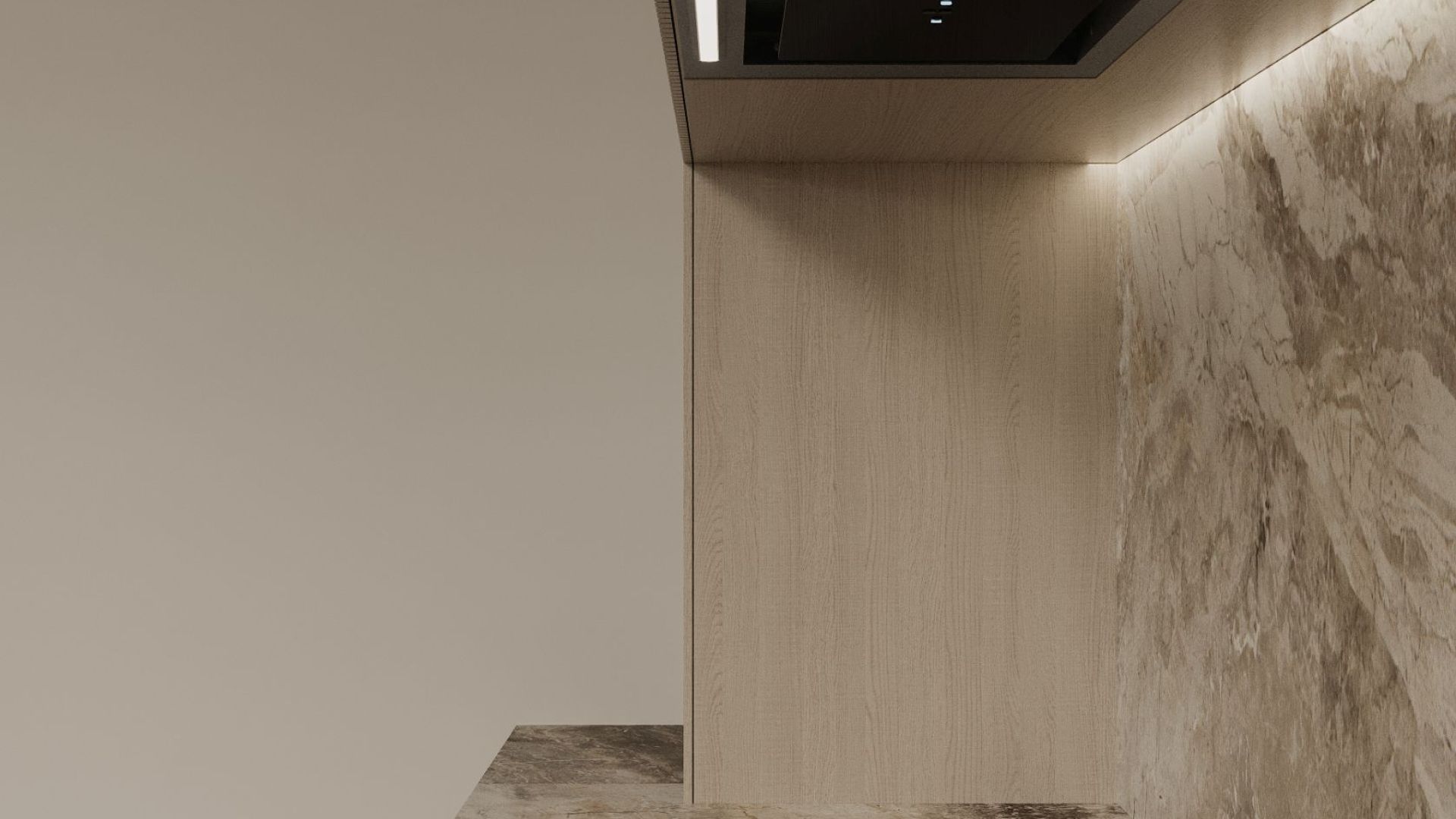 Podstavné digestoře Micra Black - Černá - Vizualizace 6