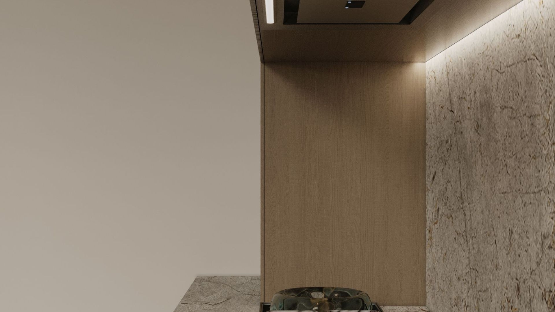 Podstavné digestoře Micra Inox Gesture Control - Nerez - Vizualizace 6