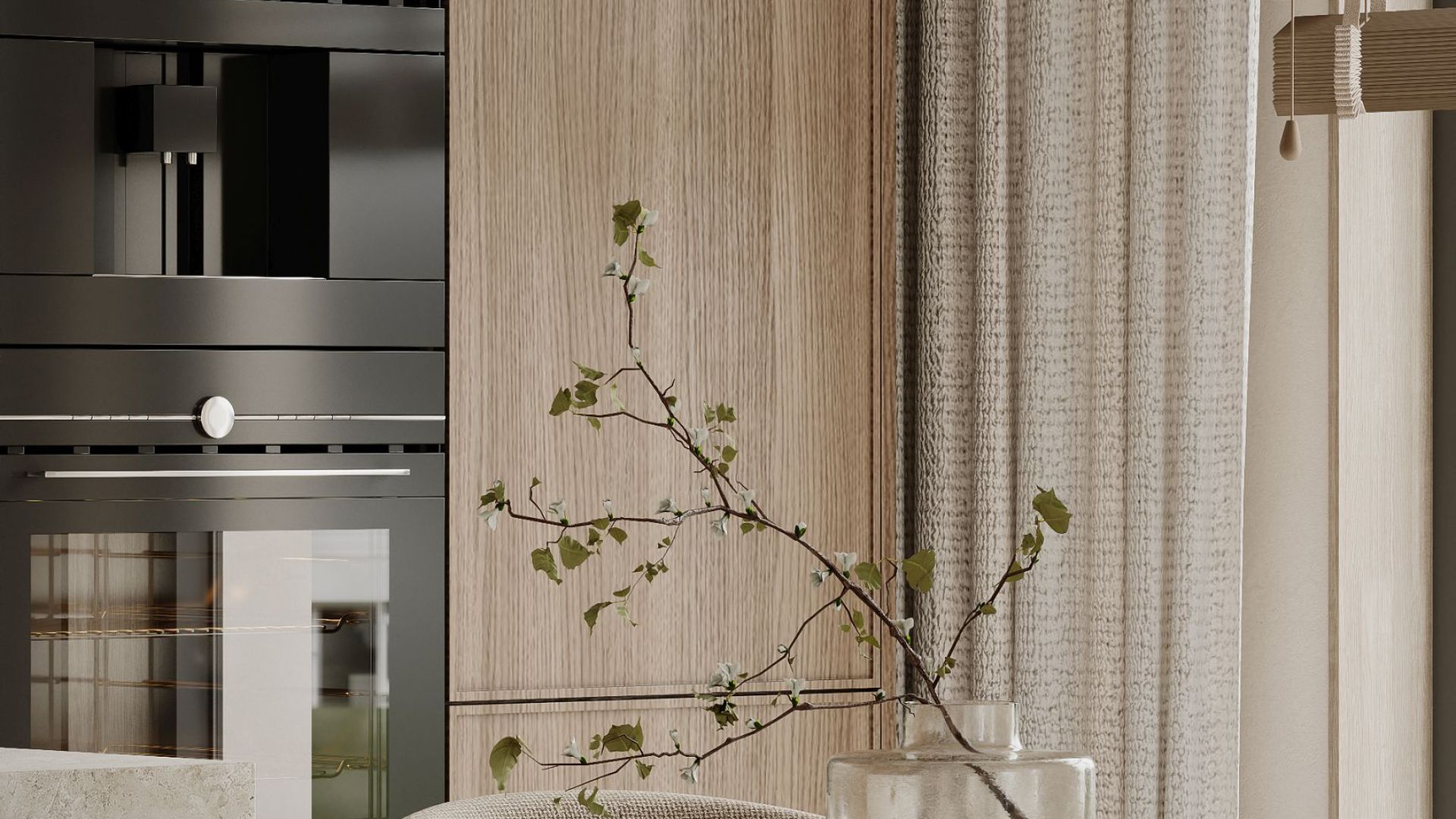 Ostrůvkové digestoře Cylindro Eco 2STRIPS Kashmir - Kashmir - Vizualizace 9