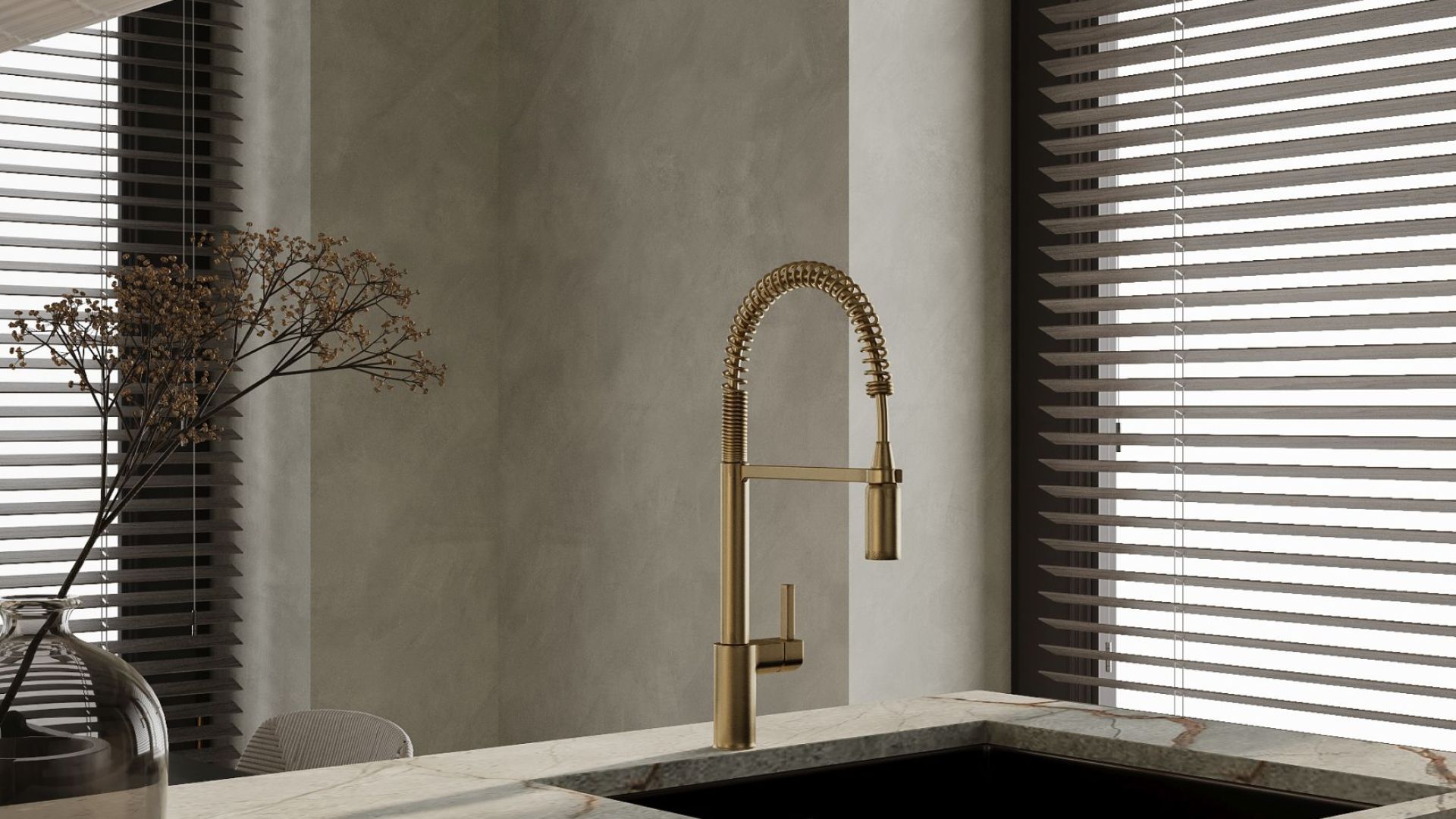 Podstavné digestoře Lando Glass 2STRIPS White Gesture Control - Bílá - Vizualizace 4