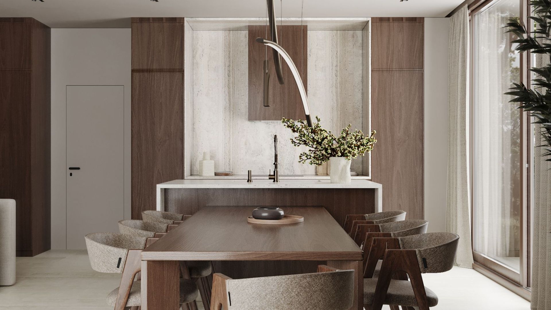 Podstavné digestoře Lando Glass Kashmir - Kashmir - Vizualizace 3