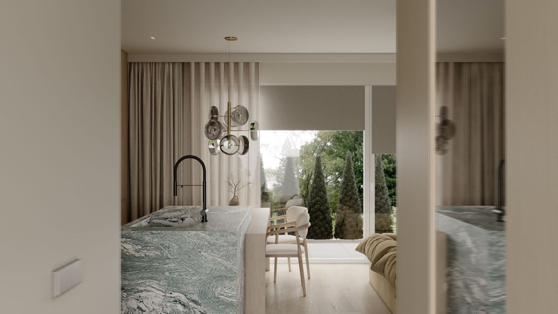 Podstavné digestoře Marino Black - Černá - Vizualizace 7