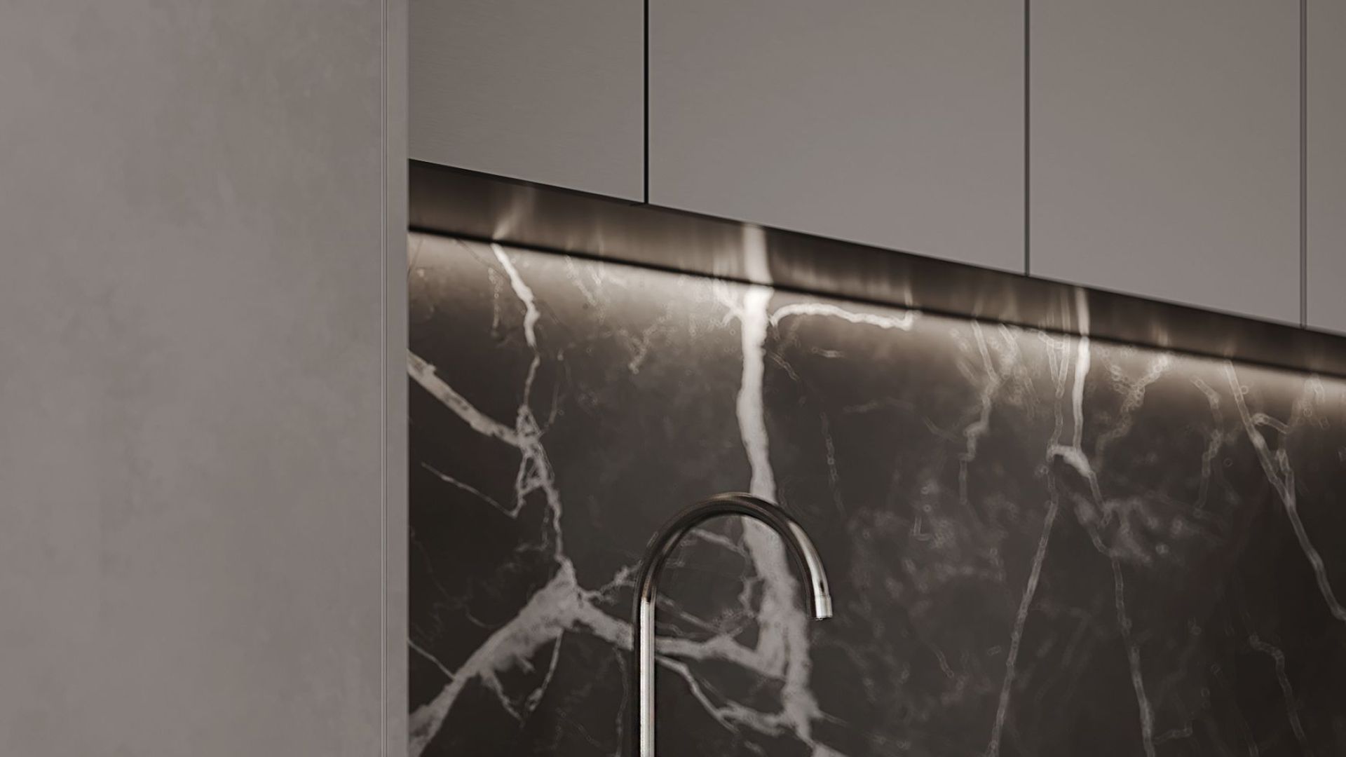 Ostrůvkové digestoře Metropolis Black Matt - Matná černá - Vizualizace 7