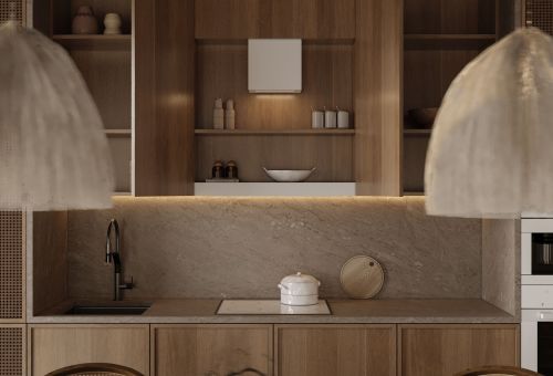  - Vestavná digestoř Micra Space White Matt