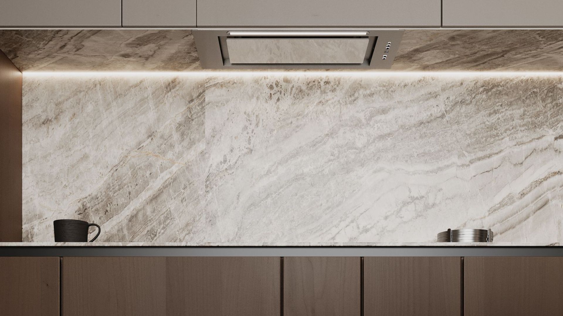 Podstavné digestoře Micra White - Bílá - Vizualizace 4