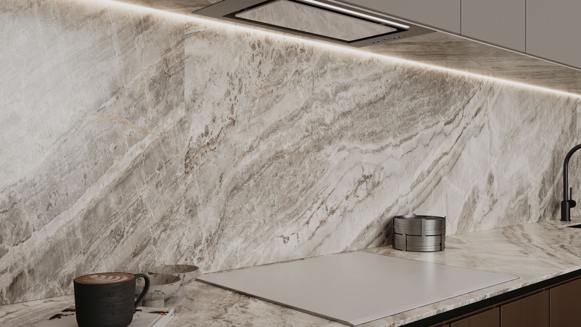 Podstavné digestoře Micra White - Bílá - Vizualizace 6