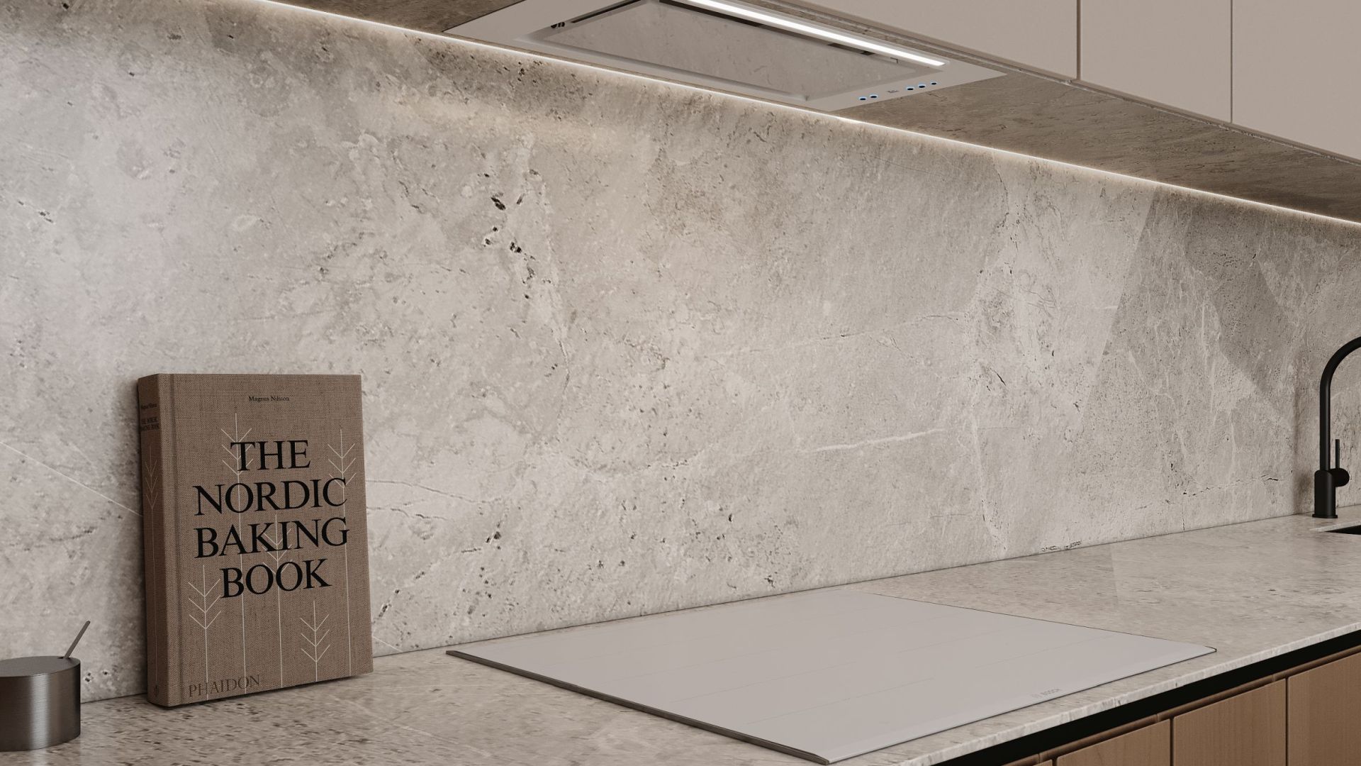 Podstavné digestoře Micra White Matt - Matná bílá - Vizualizace 5