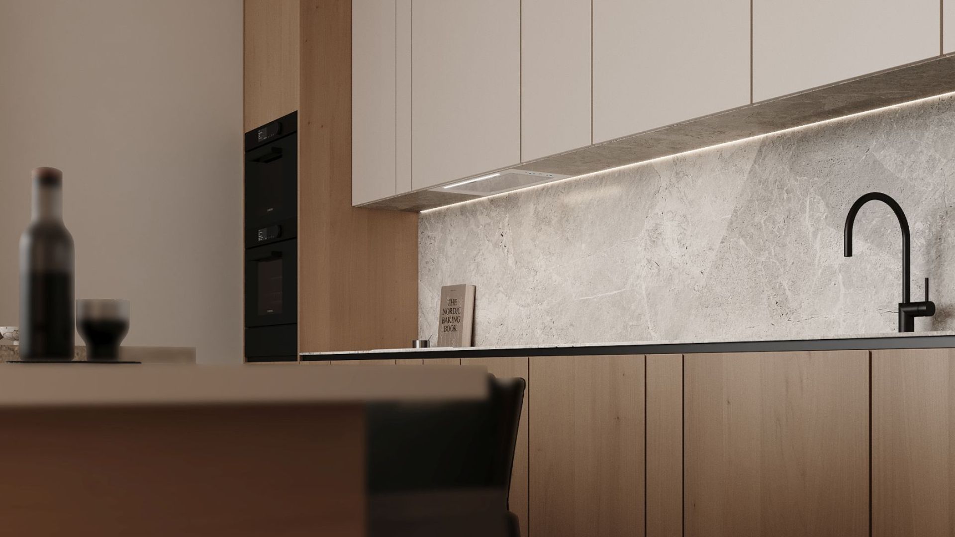 Podstavné digestoře Micra White Matt - Matná bílá - Vizualizace 8