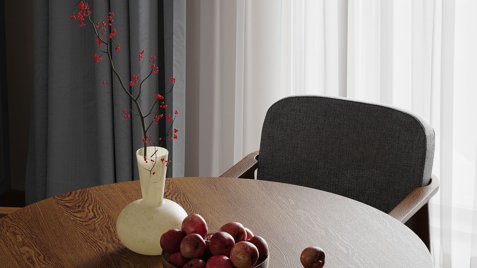 Podstavné digestoře Micra White Matt 120 cm - Matná bílá - Vizualizace 8