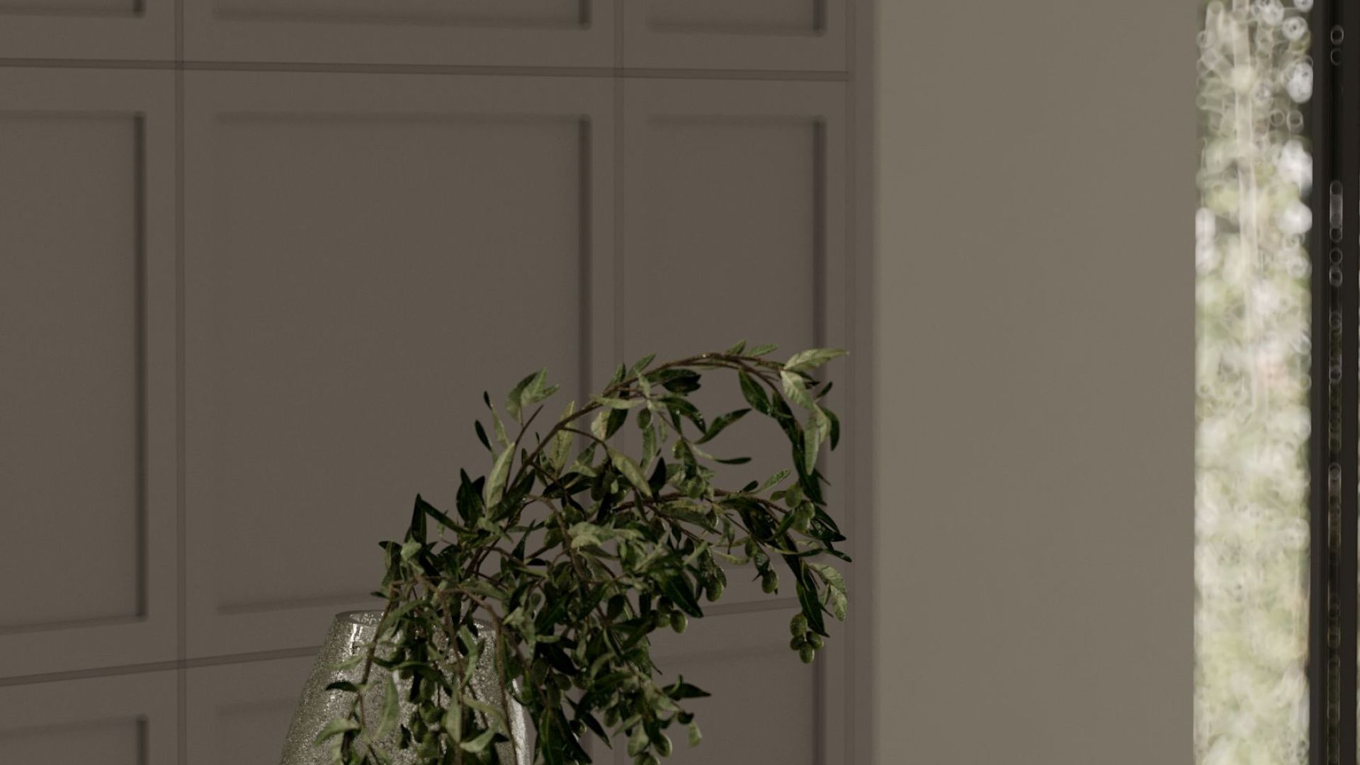 Ostrůvkové digestoře Sento Island Strips Black Matt - Matná černá - Vizualizace 7