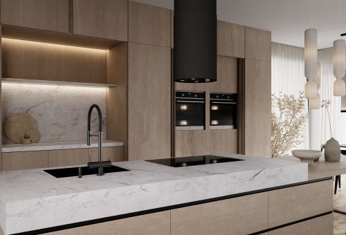  - Tubo Black Matt Gesture Control