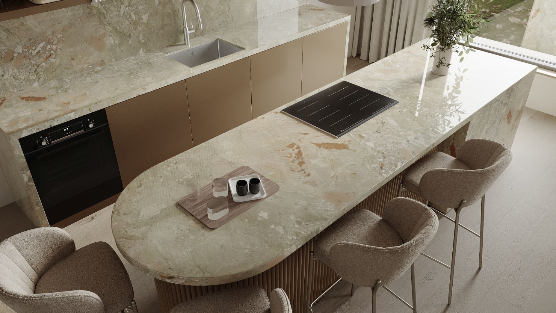 Ostrůvkové digestoře Viva Kashmir - Kashmir - Vizualizace 9